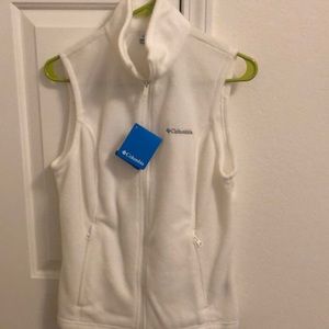 Brand new Columbia fleece vest!